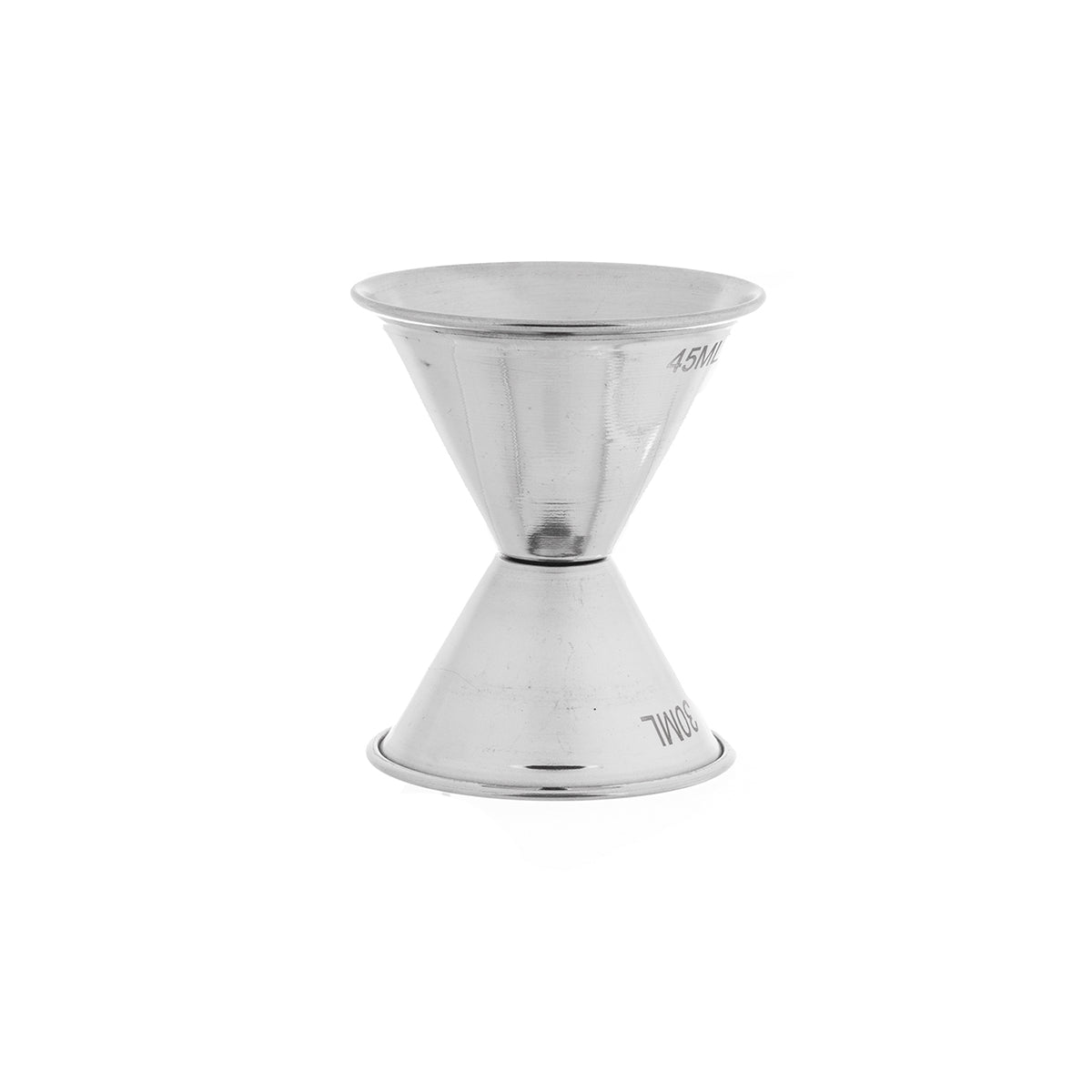 Jigger de Acero Inoxidable Medidas 1 x1 1/2 oz